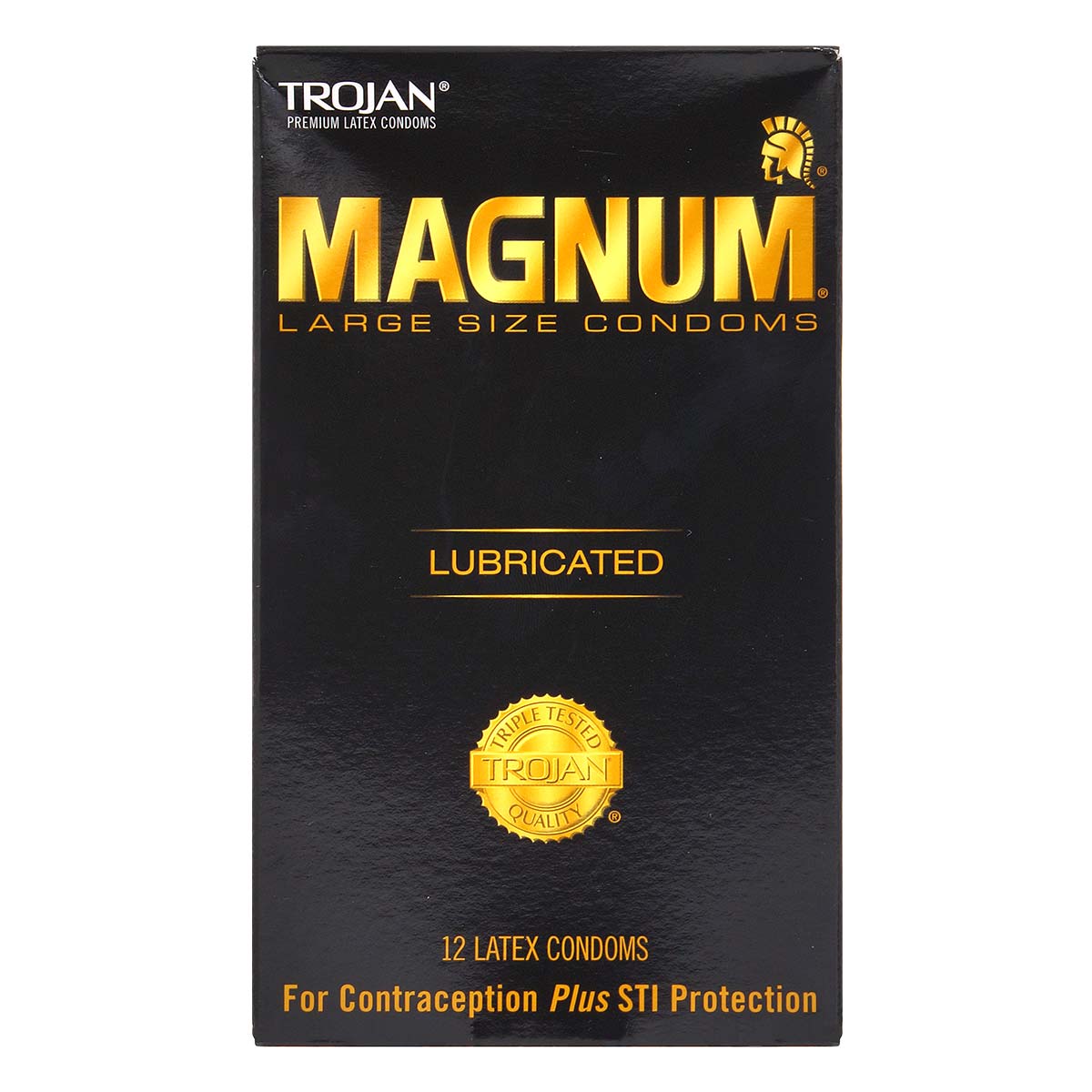 Trojan Magnum 62/55mm 12's Pack Latex Condom-p_2