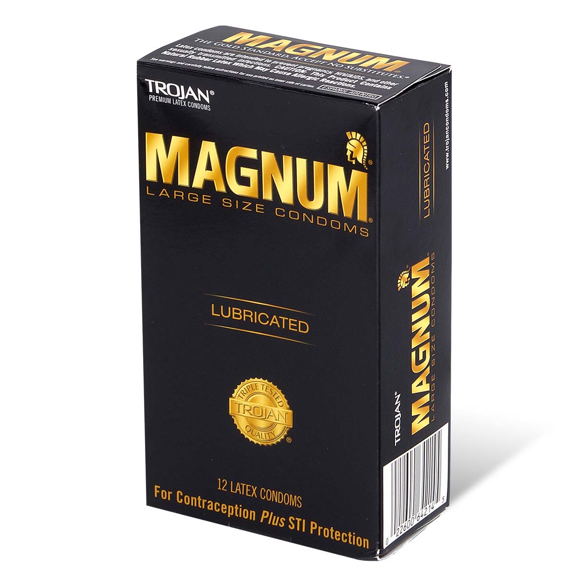 Trojan Magnum 62/55mm 12's Pack Latex Condom-p_1