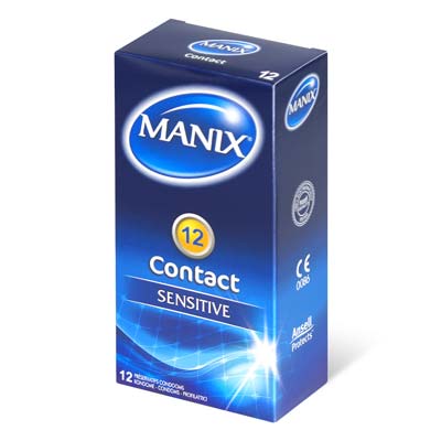 Manix Contact Sensitive 12's Pack Latex Condom-thumb