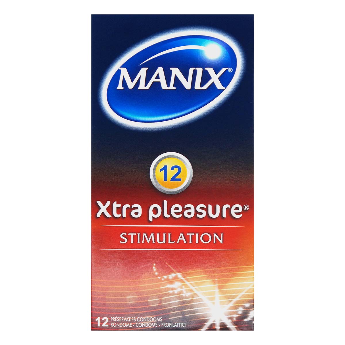 Manix Xtra Pleasure 12's Pack Latex Condom-thumb_2