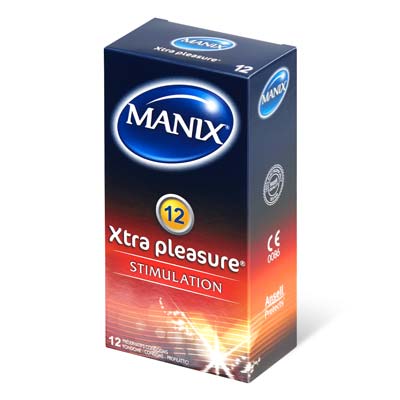 Manix Xtra Pleasure 12's Pack Latex Condom-thumb