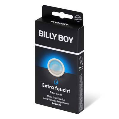 ビリー・ボーイ (Billy Boy) エキストラ ウェット ラテックスコンドーム 6個入-thumb