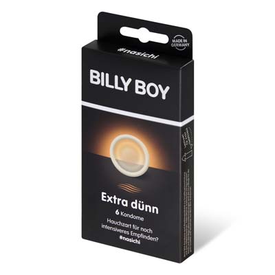 BILLY BOY Extra Thin 6's Pack Latex Condom-thumb