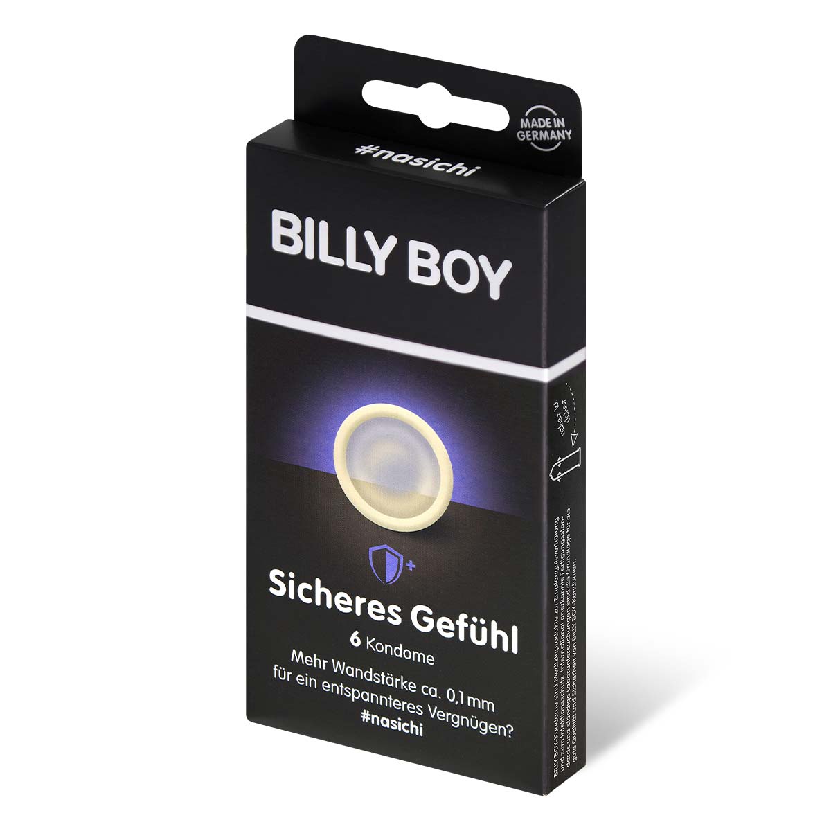 BILLY BOY Feel Safe 6's Pack Latex Condom-thumb_1