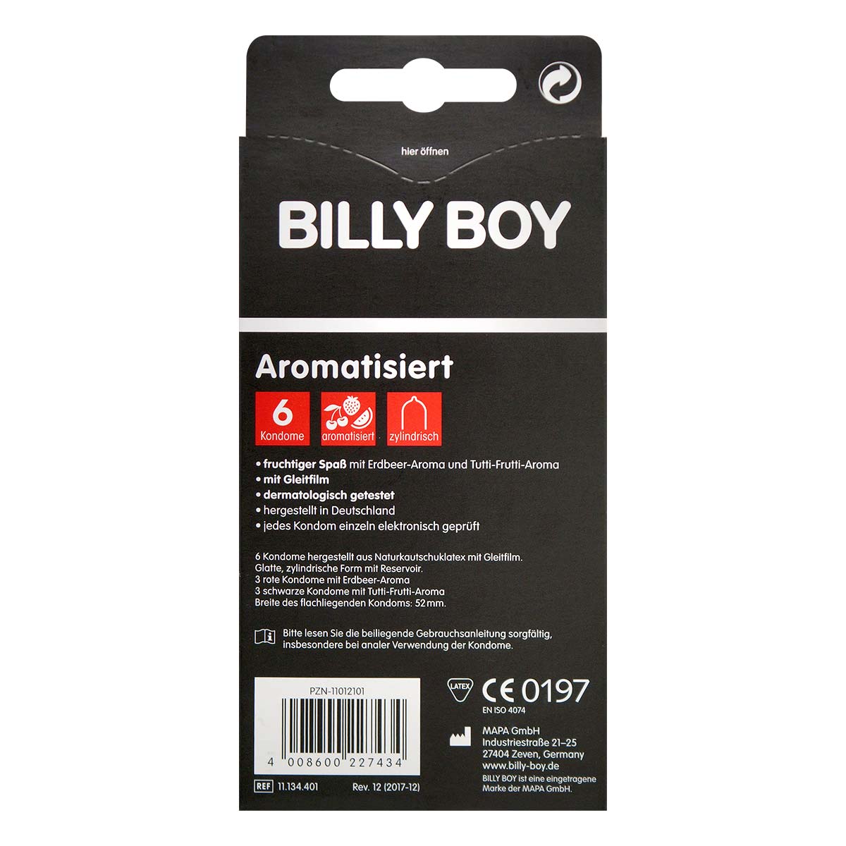 BILLY BOY Aroma 6's Pack Latex Condom-thumb_3