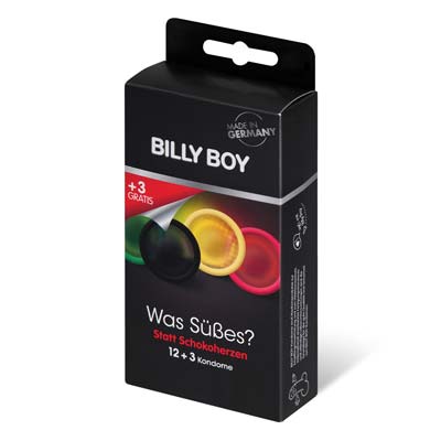 BILLY BOY Something Sweet 15's Pack Latex Condom-thumb