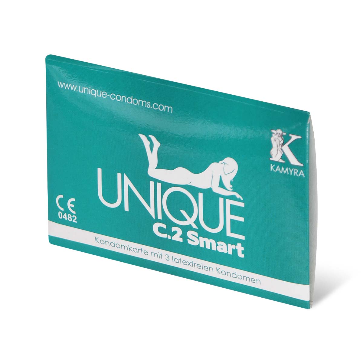 Kamyra Non-Latex Unique C.2 Smart 3's Synthetic Condom-p_1