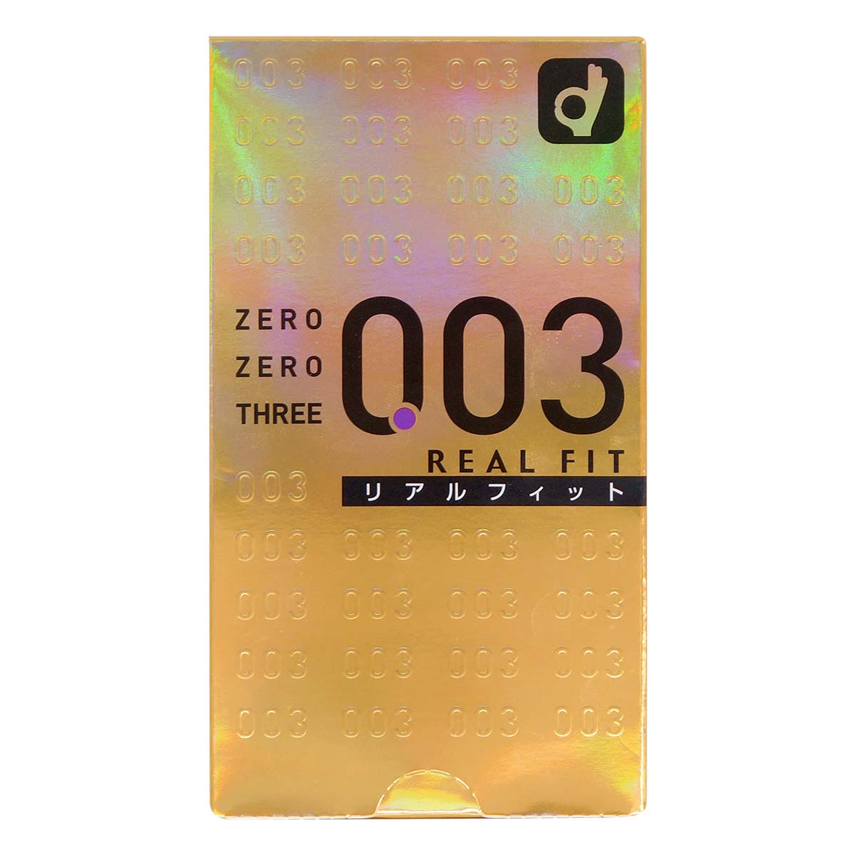 Zero Zero Three 0.03 Real Fit (Japan Edition) 10's Pack Latex Condom-thumb_2
