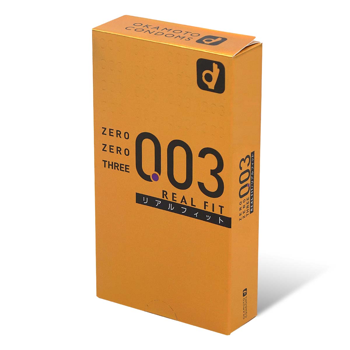 Zero Zero Three 0.03 Real Fit (Japan Edition) 10's Pack Latex Condom-thumb