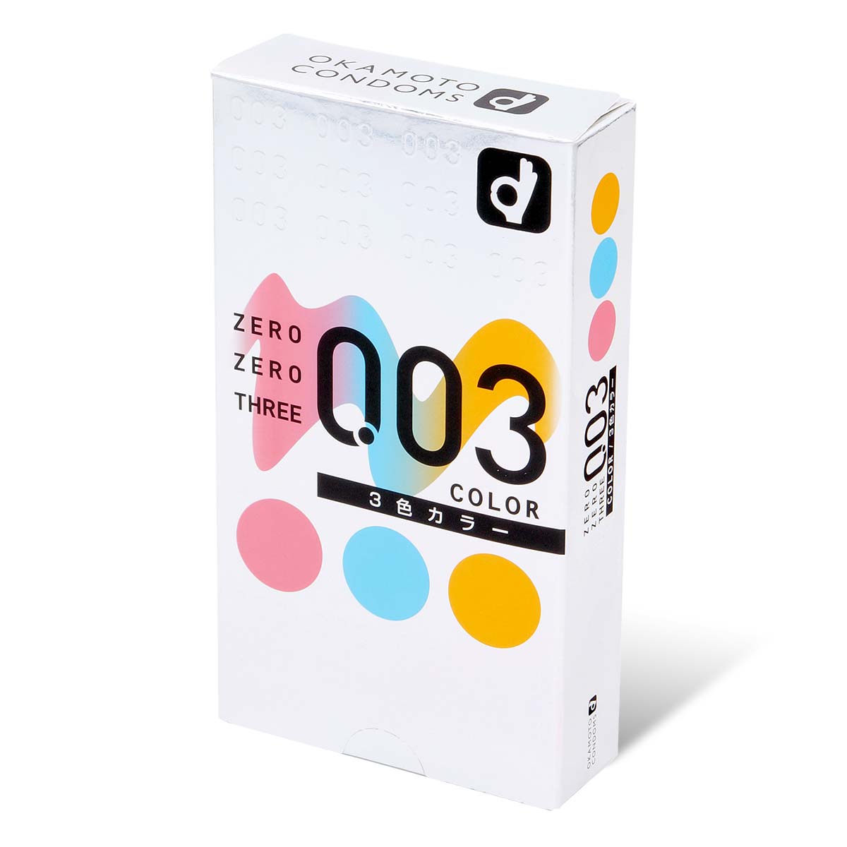 Zero Zero Three 0.03 3-colors (Japan Edition) 12's Pack Latex Condom-p_1