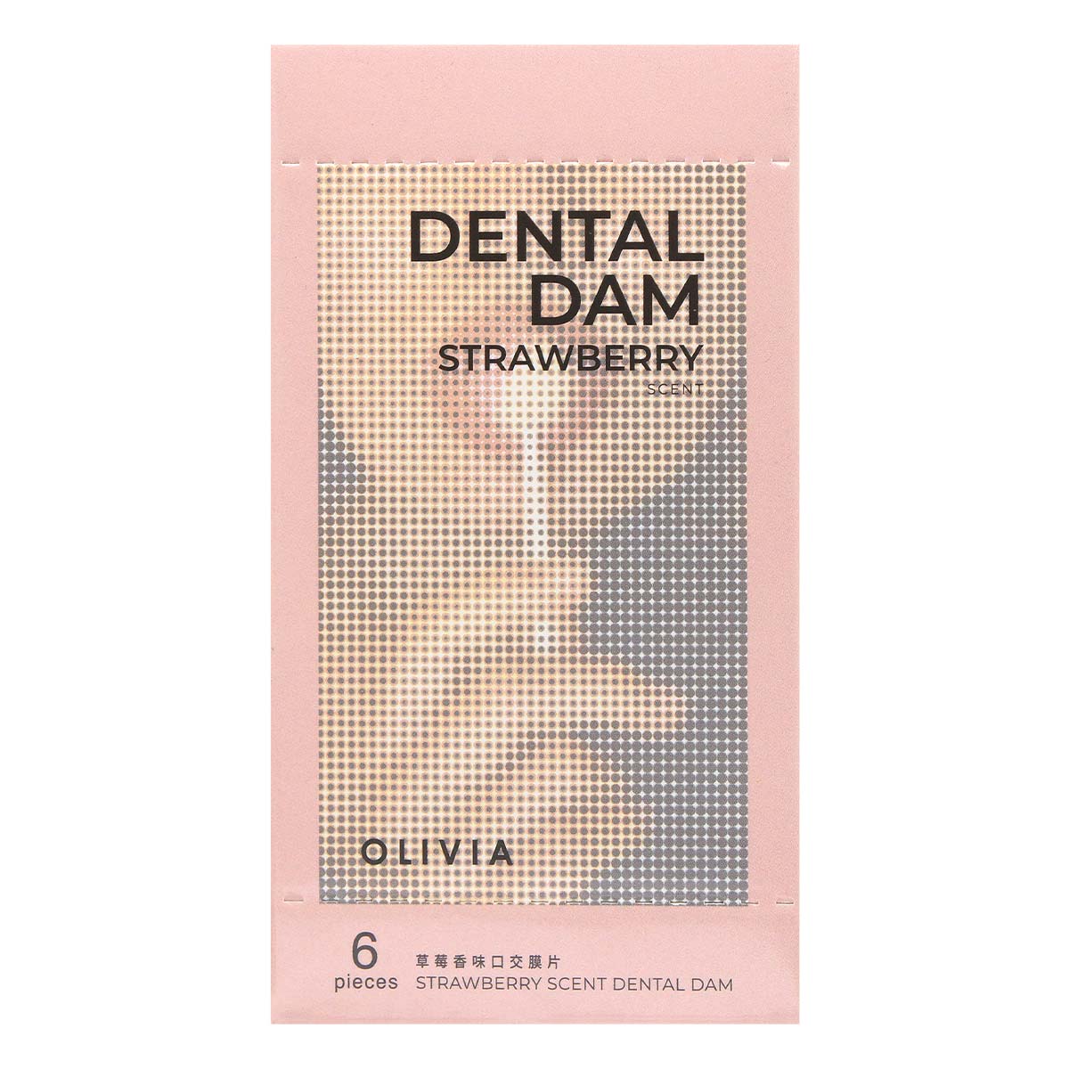 Olivia Reality Strawberry Scent 6's Pack Latex Dam-p_2