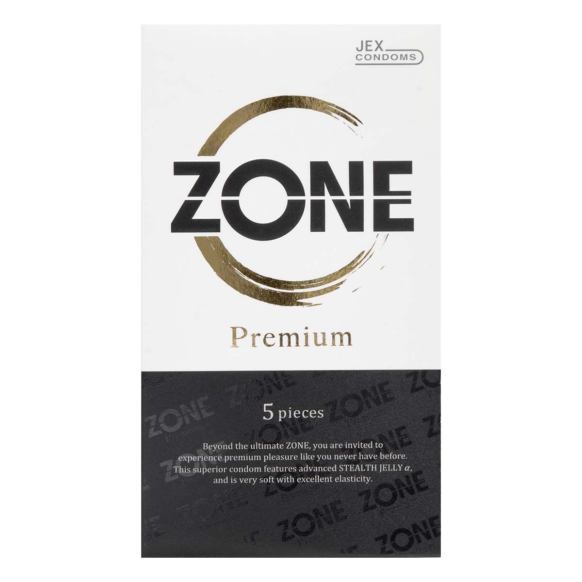 JEX ZONE Premium 5's Pack Latex Condom-p_2