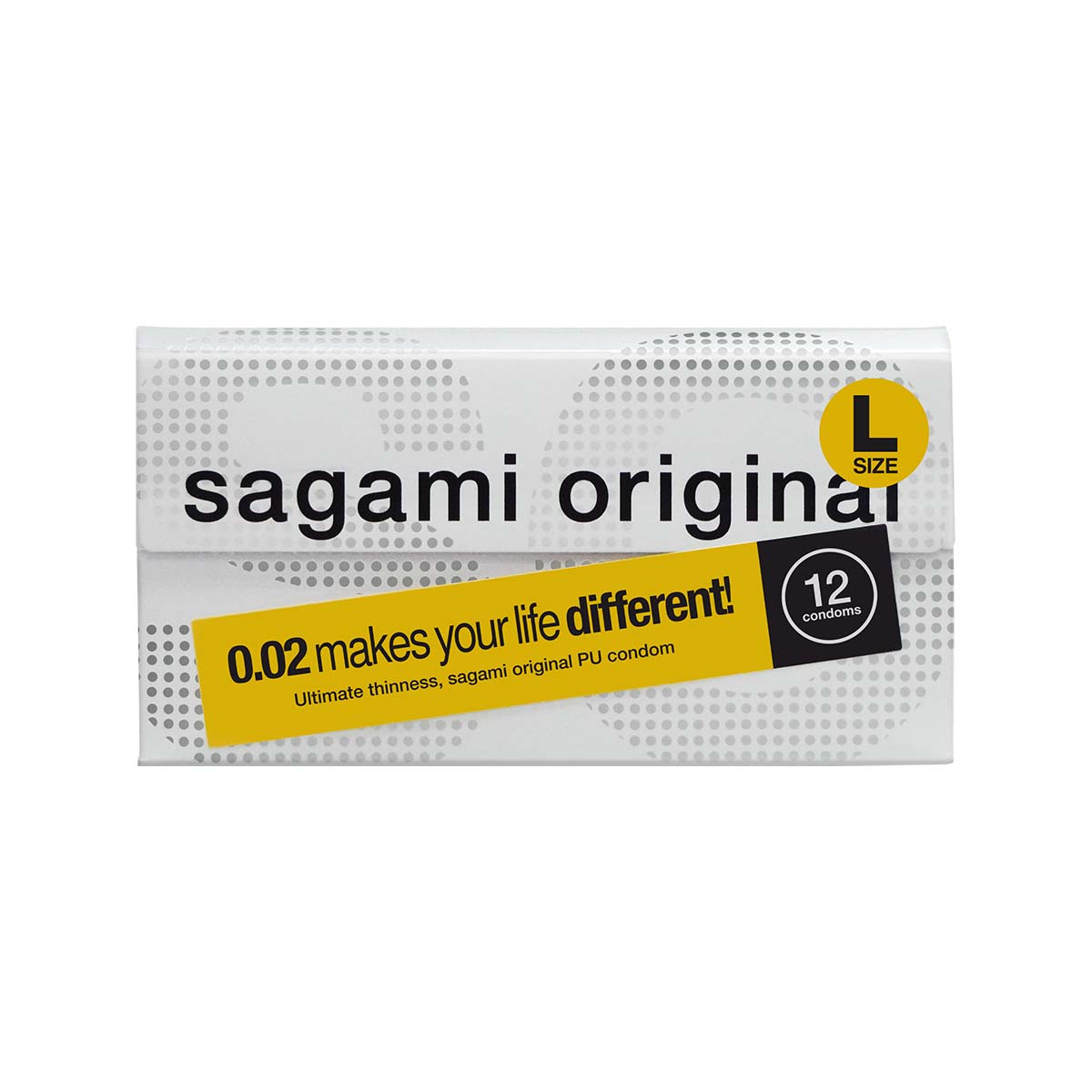 Sagami Original 0.02 L-size (2nd generation) 58mm 12's Pack PU Condom (UK)-thumb_2