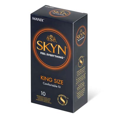マニックス (Manix) x SKYN キングサイズ (56mm) ポリイソプレン製コンドーム 10 個-thumb
