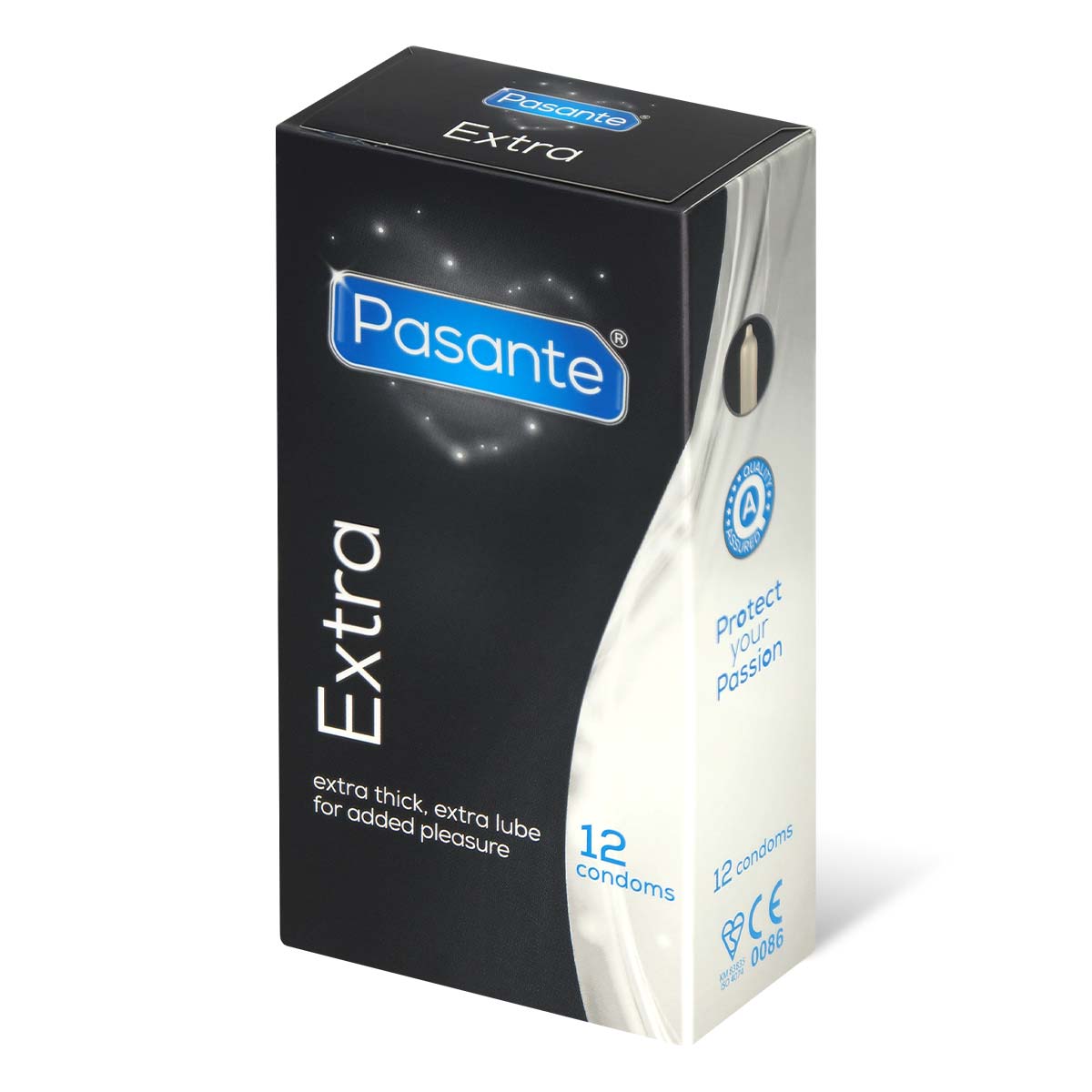 Pasante Extra 12's Pack Latex Condom-thumb_1
