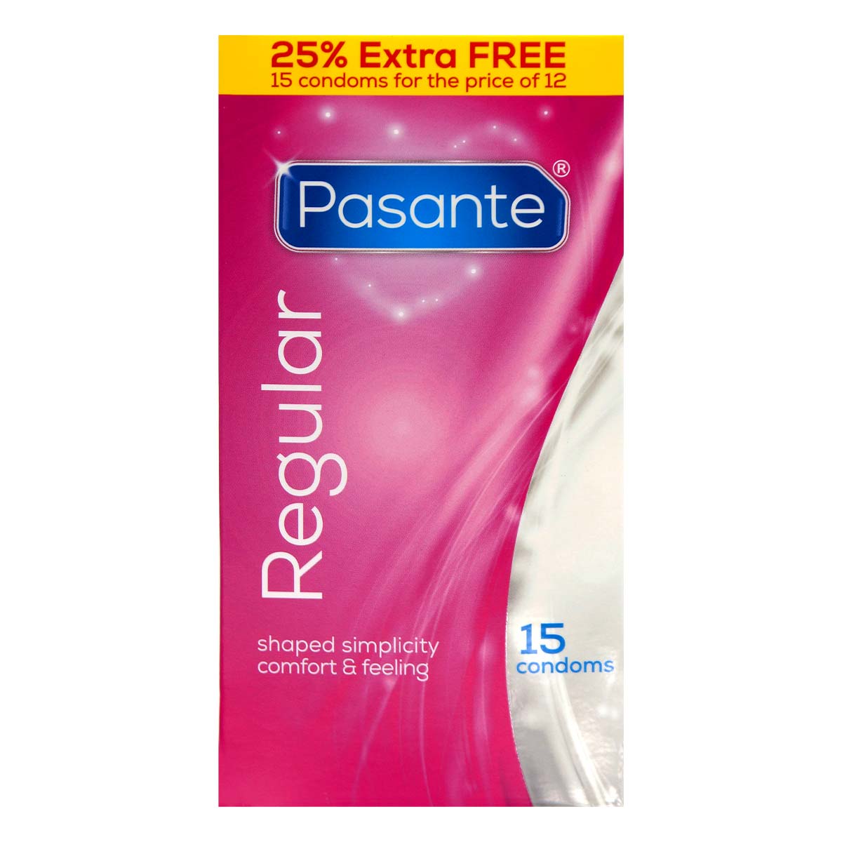Pasante Regular 15's Pack Latex Condom-thumb_2