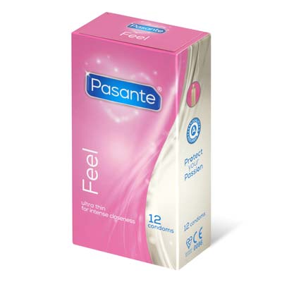 Pasante Feel 12's Pack Latex Condom-thumb