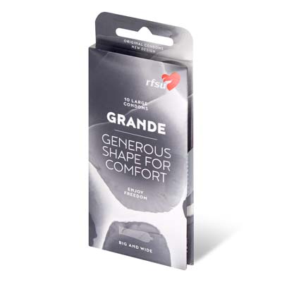 RFSU Grande 10's Pack 55mm Latex Condom-thumb