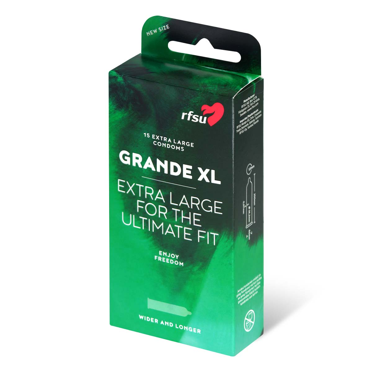 RFSU Grande XL 15's Pack Latex Condom-thumb_1