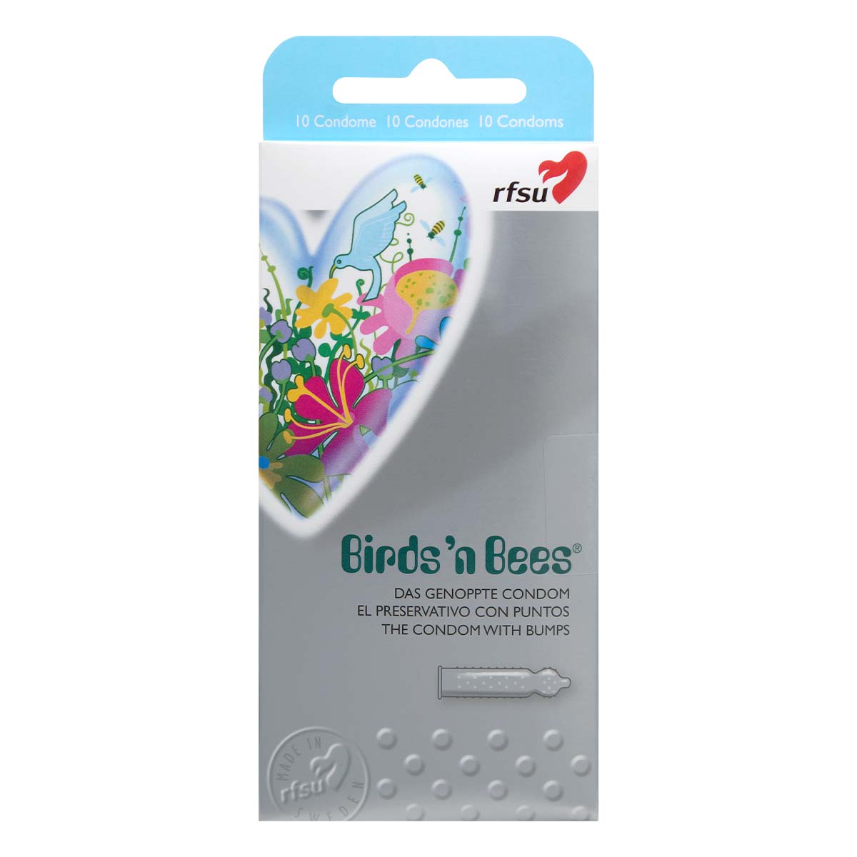 RFSU Birds'n Bees 10's Pack Latex Condom-thumb_2