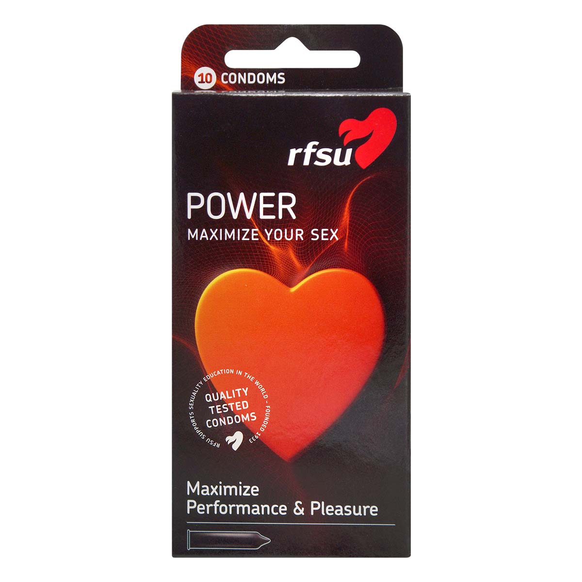 RFSU Power L-Arginine 10's Pack Latex Condom-p_2