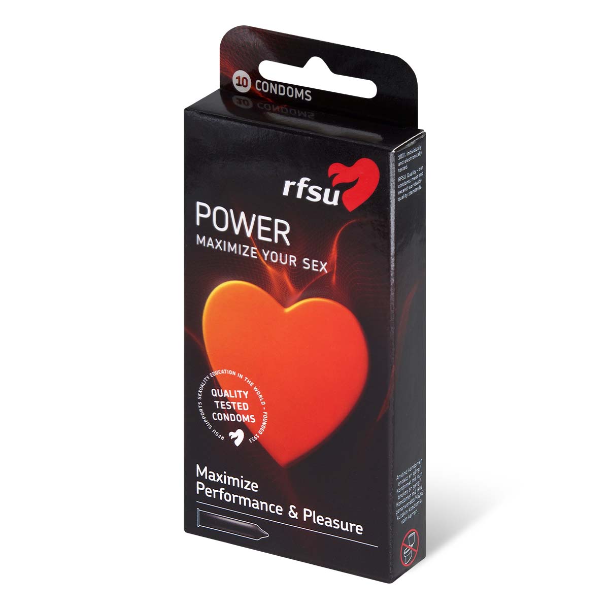 RFSU Power L-Arginine 10's Pack Latex Condom-thumb_1