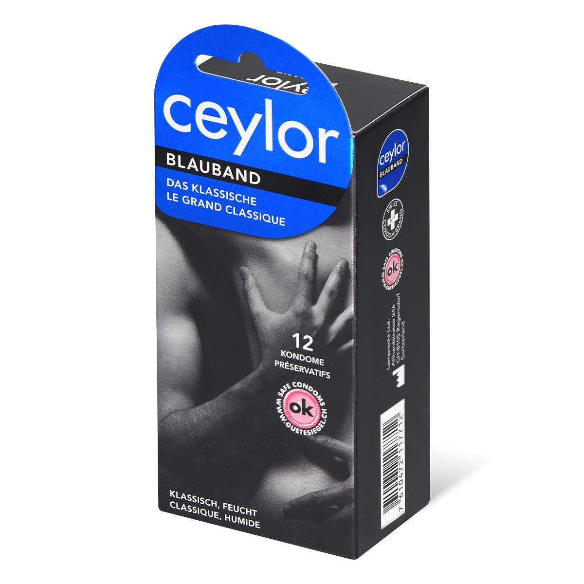 ceylor Blue Band 12's Pack Latex Condom-p_1