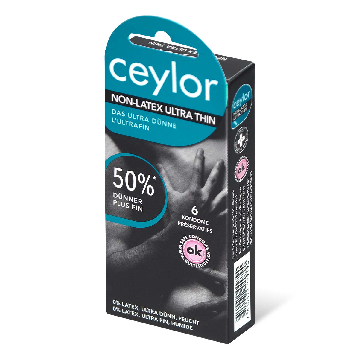 ceylor Ultra Thin 0.02 58mm 6's Pack PU Condom-p_1