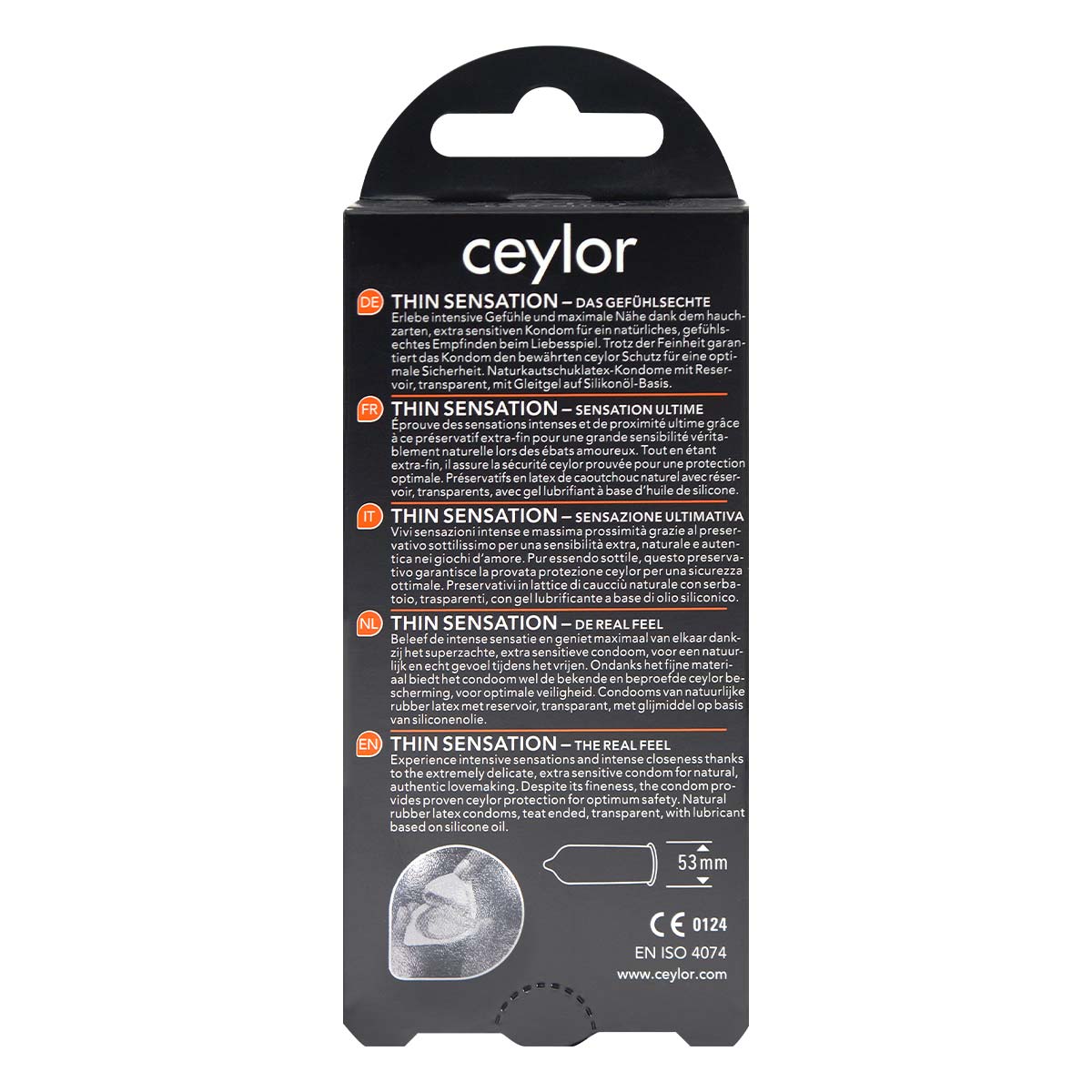 ceylor Thin Sensation 6's Pack Latex Condom-thumb_3
