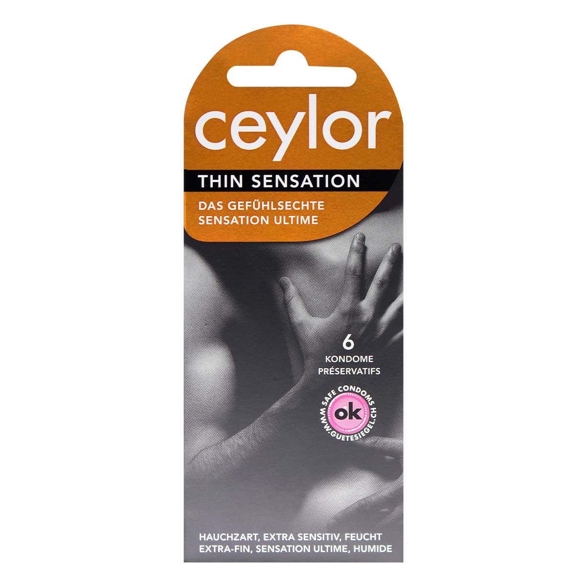 ceylor Thin Sensation 6's Pack Latex Condom-thumb_2