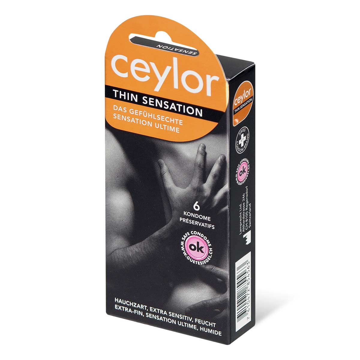 ceylor Thin Sensation 6's Pack Latex Condom-thumb_1