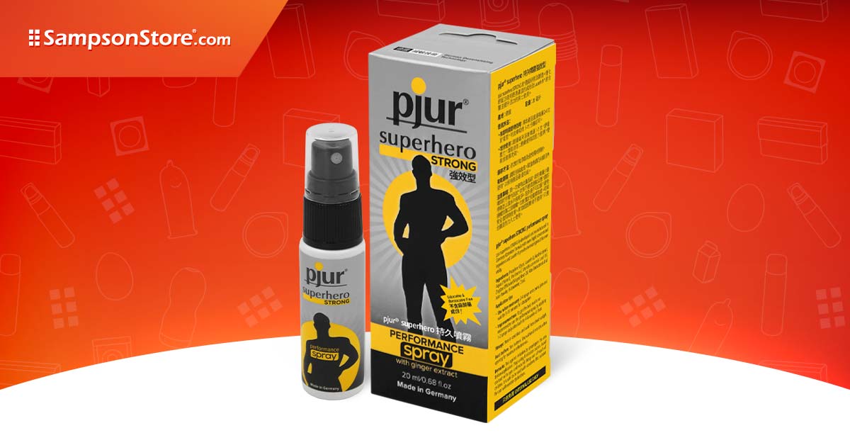 Spray Retardant Pjur Superhero 20 Ml - Pour Homme - Neuf