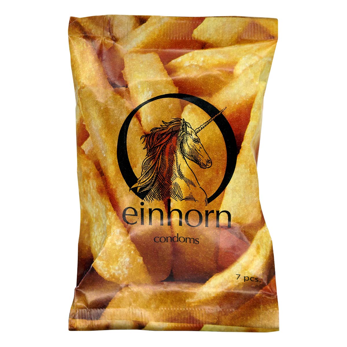 Einhorn Foodporn Vegan Condom 7's Pack Latex Condom-thumb_2