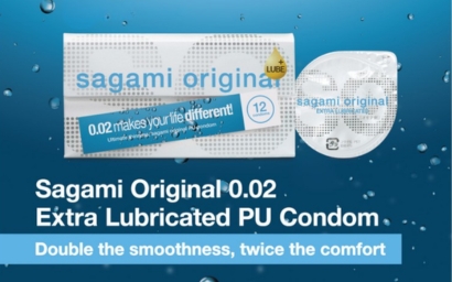 Sagami Original 0.02 Extra Lubricated 12's Pack PU Condom (UK)-hot
