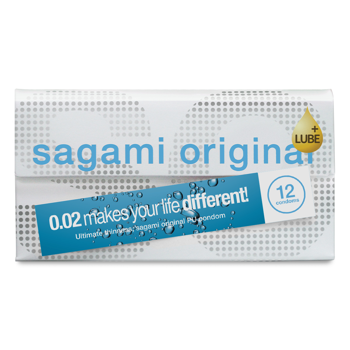 Sagami Original 0.02 Extra Lubricated (2nd generation) 12's Pack PU Condom (UK)-p_2