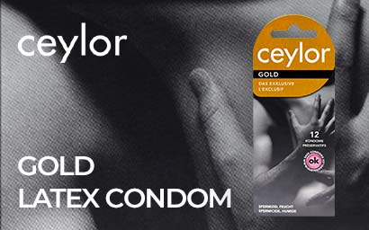 ceylor Gold 12's Pack Latex Condom-hot